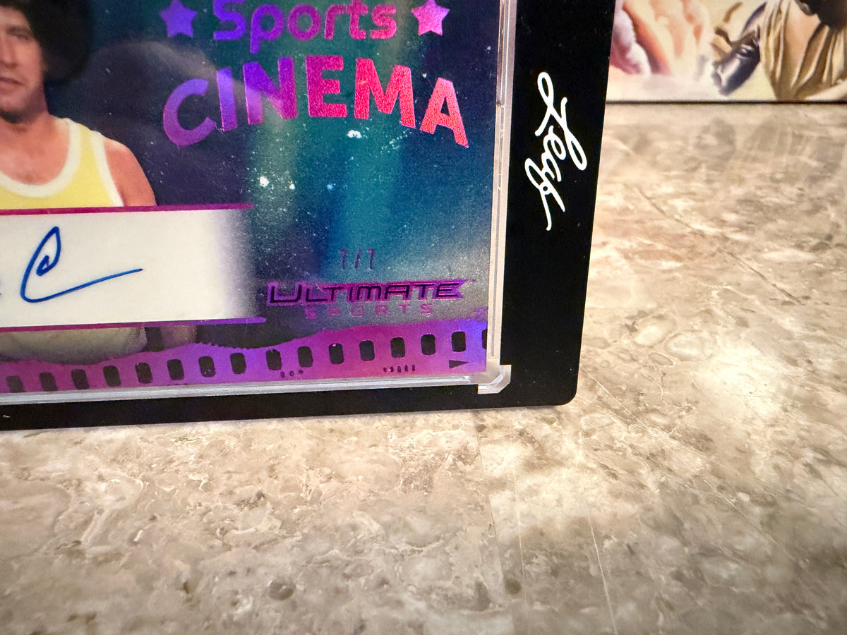 Chevy Chase 2026 Leaf Ultimate Sports Sports Cinema Auto Purple 7/7 Bookend