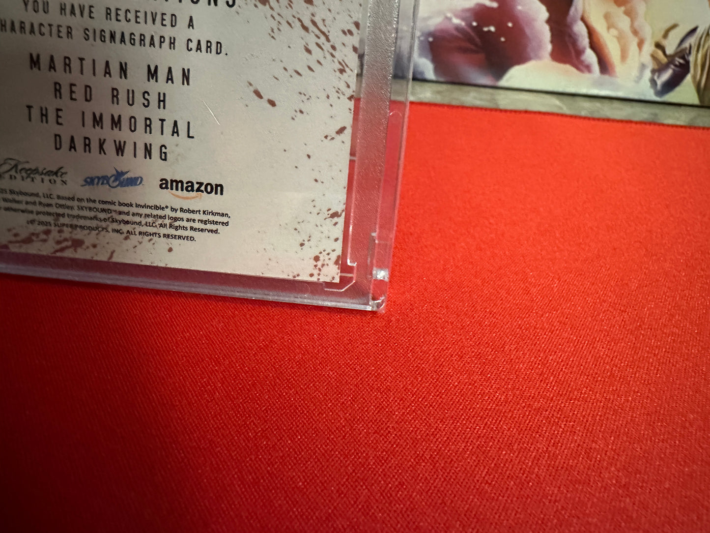 Keepsake Invincible Quad Signagraph Hand Numbered #448 15/15 -2025 Con Exclusive