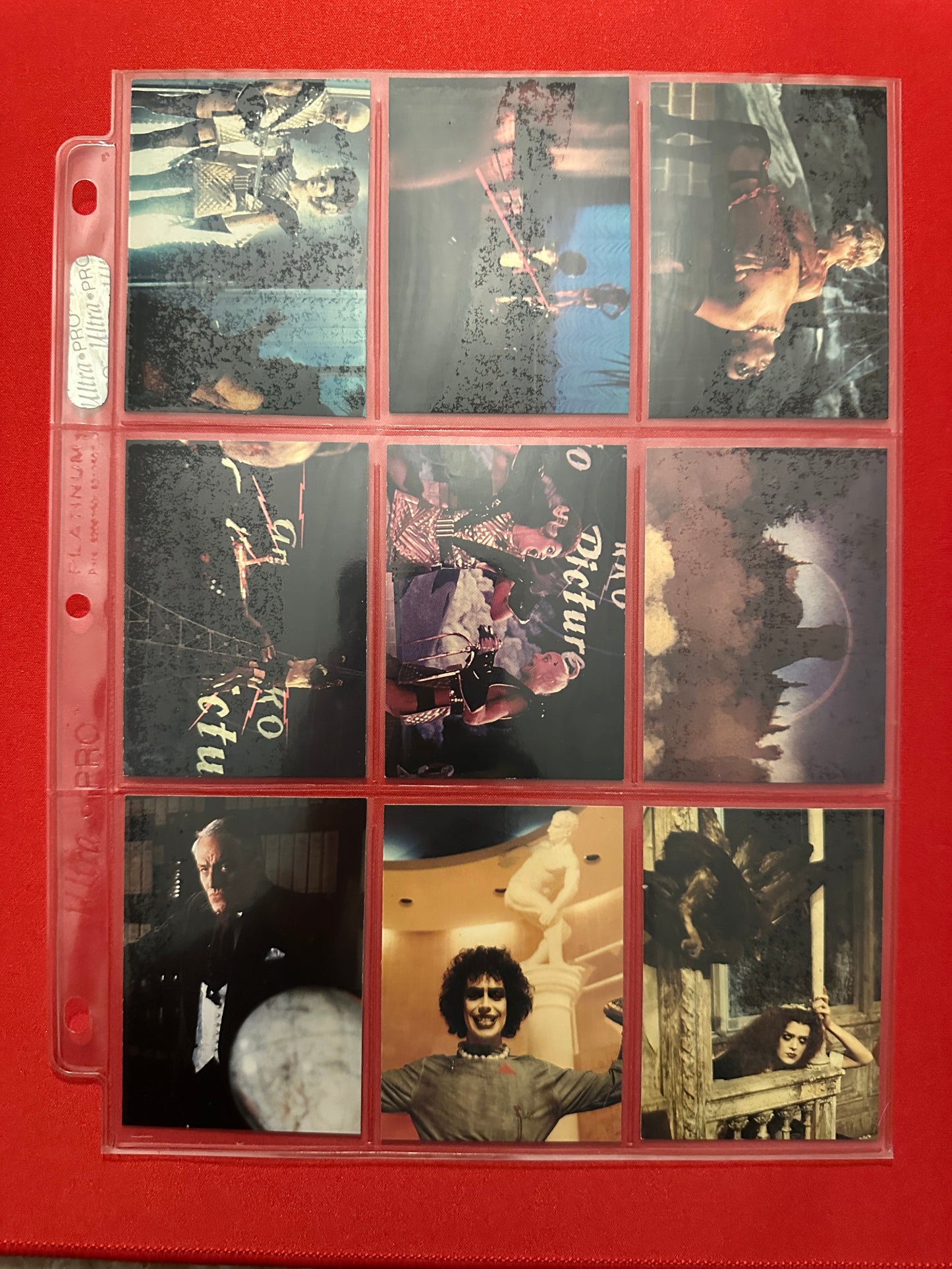 1995 Rocky Horror Picture Show Trading Card Set (90 cards)