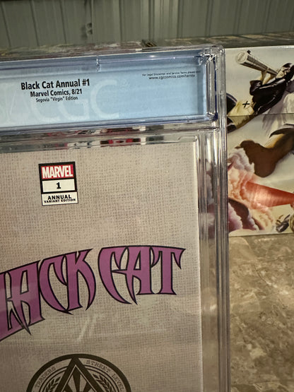 Black Cat Annual #1 Segovia Virgin CGC 9.8 (2021 Marvel)