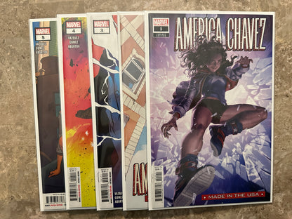 America Chavez Made in the USA #1-5 Full Set NM 9.2-9.8 (Marvel 2021)