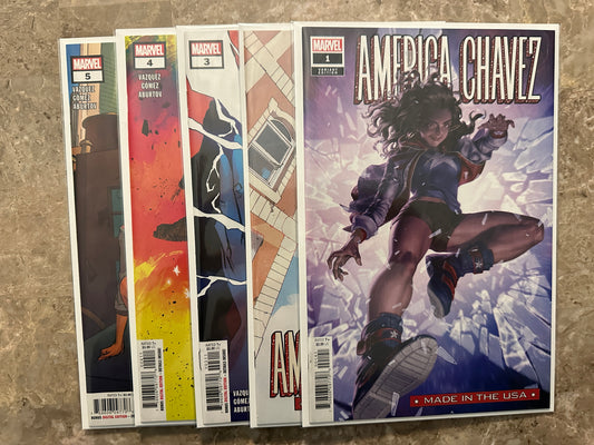 America Chavez Made in the USA #1-5 Full Set NM 9.2-9.8 (Marvel 2021)