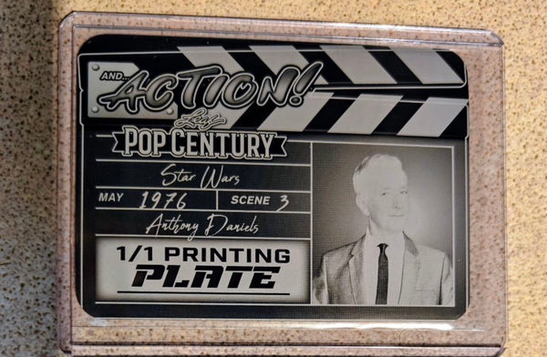 (2026/04/06) Anthony Daniels And…Action 1/1 Printing Plate - 2026 Leaf Pop Century