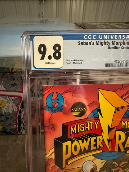 Saban's Mighty Morphin Power Rangers #4 CGC 9.8 WP (1995 Hamilton Comics)