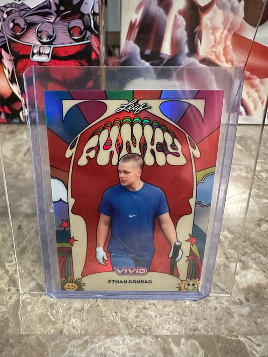 Ethan Conrad 2026 Leaf Vivid Baseball Funky Red /14