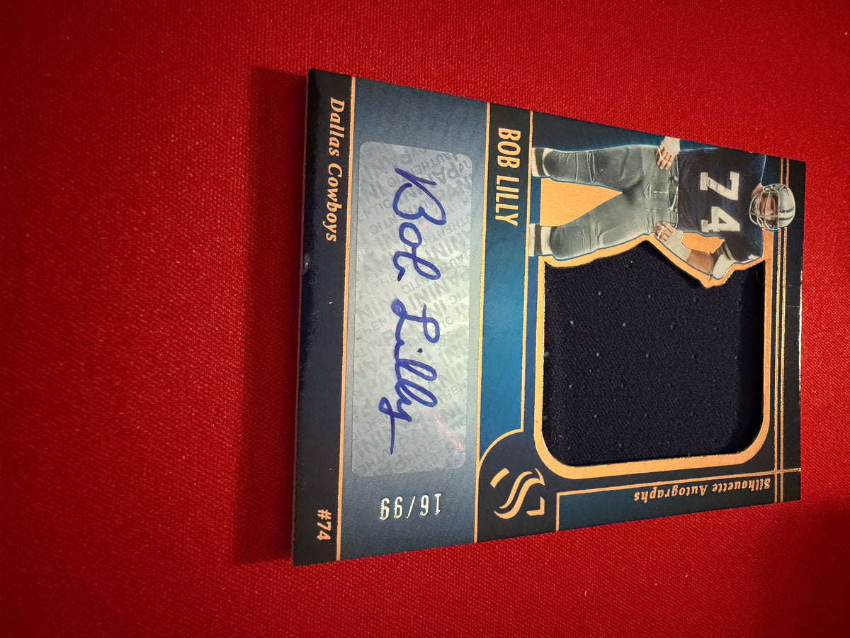 Bob Lilly 2025 Panini Silhouette Football Silhouette Autographs /99