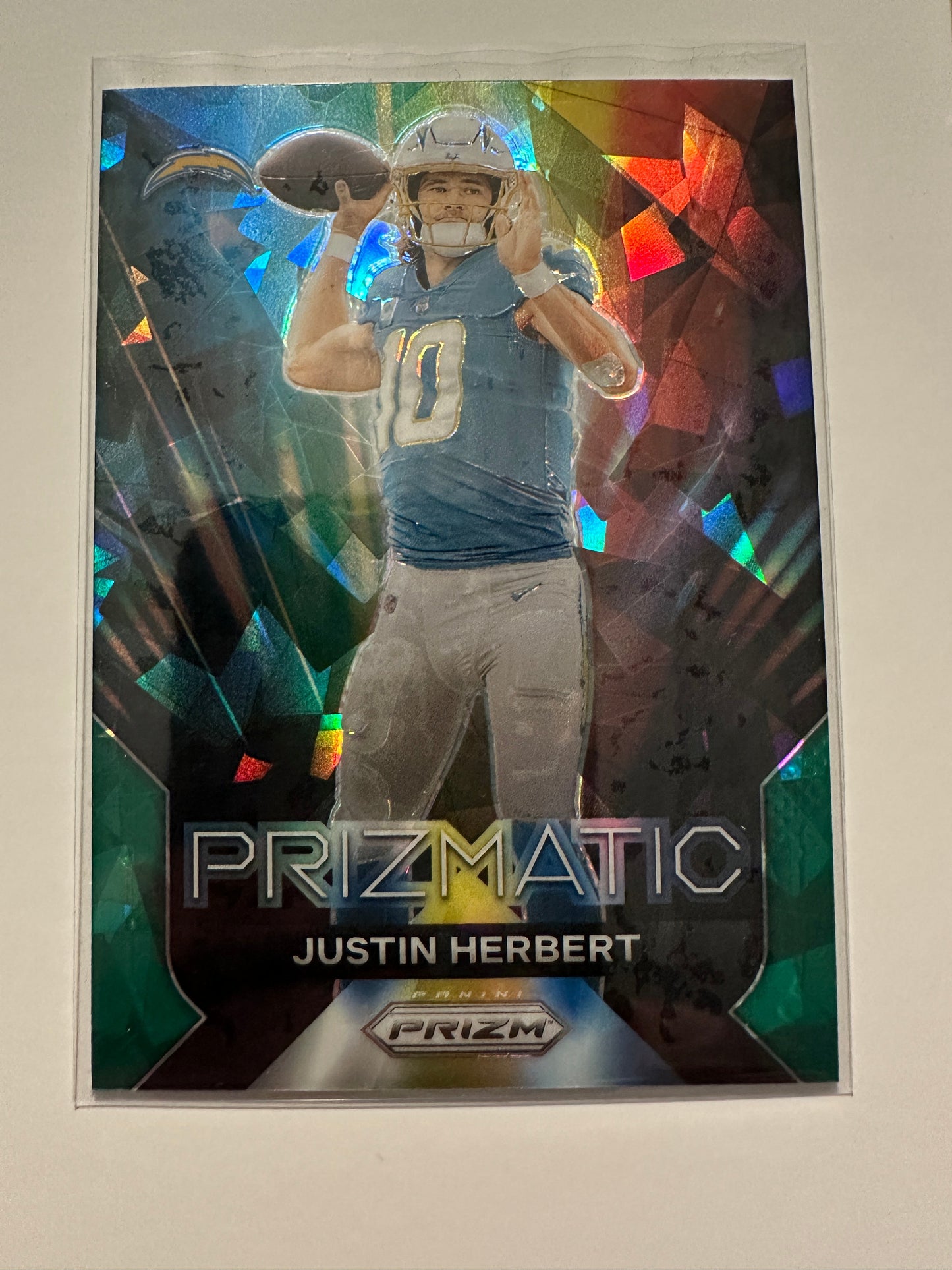2023 Justin Herbert Card Lot - Prizmatic/Hype/Optic (2023 Panini)