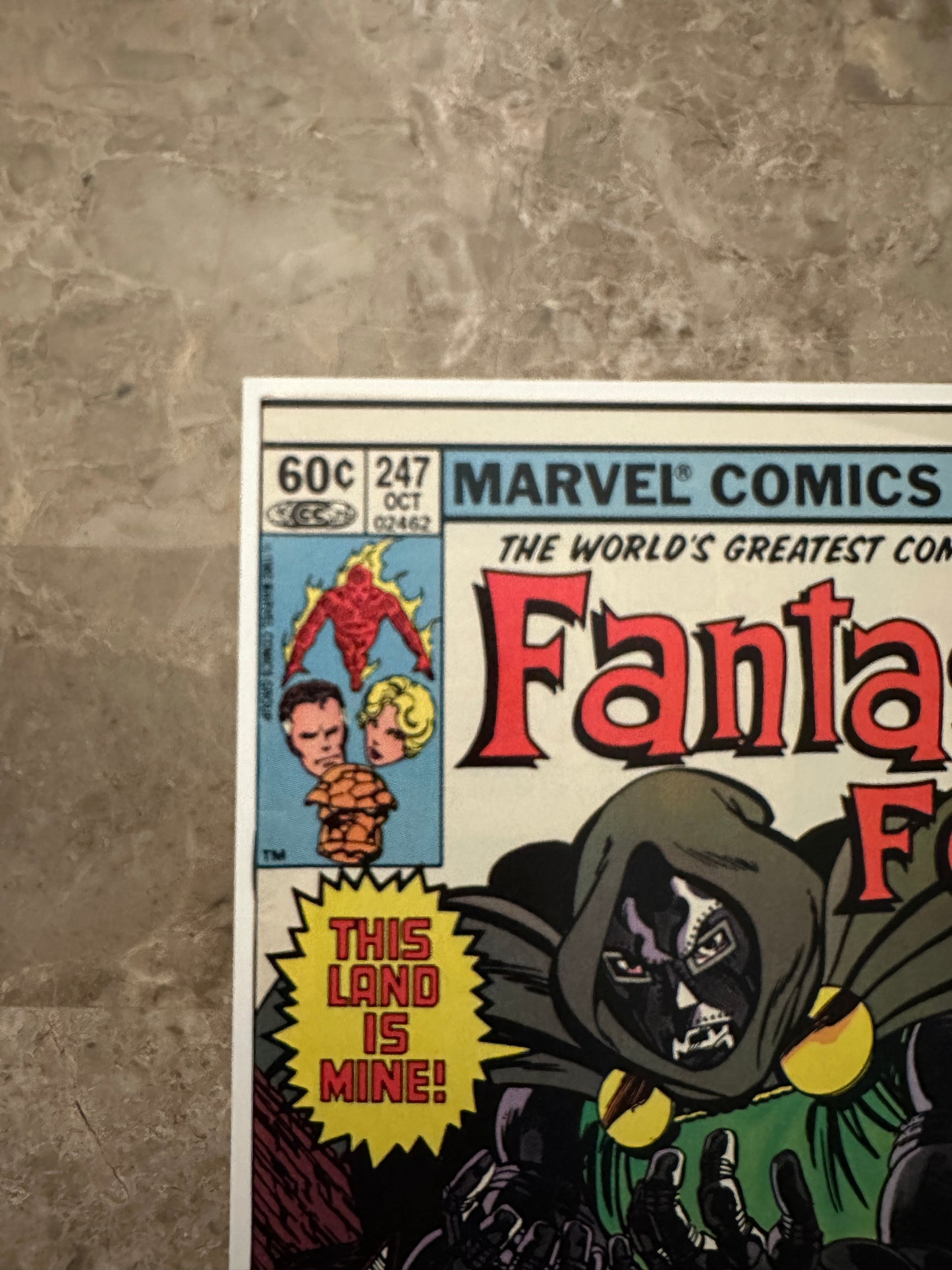 Fantastic Four #247 Newsstand FN/VF 7.0-7.5 (1982 Marvel) - High Grade