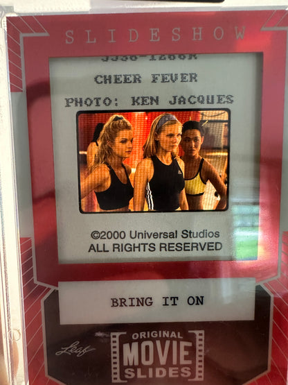 2026 Leaf Slideshow BRING IT ON 2-Slide Lot KIRSTEN DUNST Swing & Squad PROMO