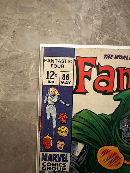 Fantastic Four #86 G/VG 3.0 (1961 Marvel Comics) - Private listing