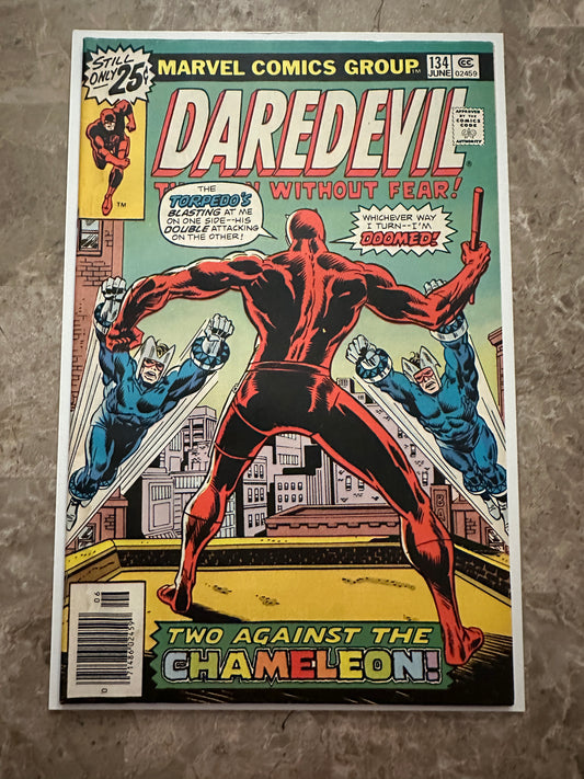 Daredevil #134 VG+ 4.5 (1976 Marvel)