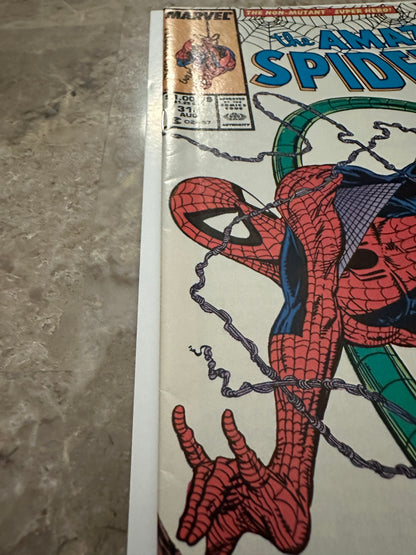 Amazing Spider-Man #318 Newsstand FN/VF 7.0 (1989 Marvel) - Nice copy for grade