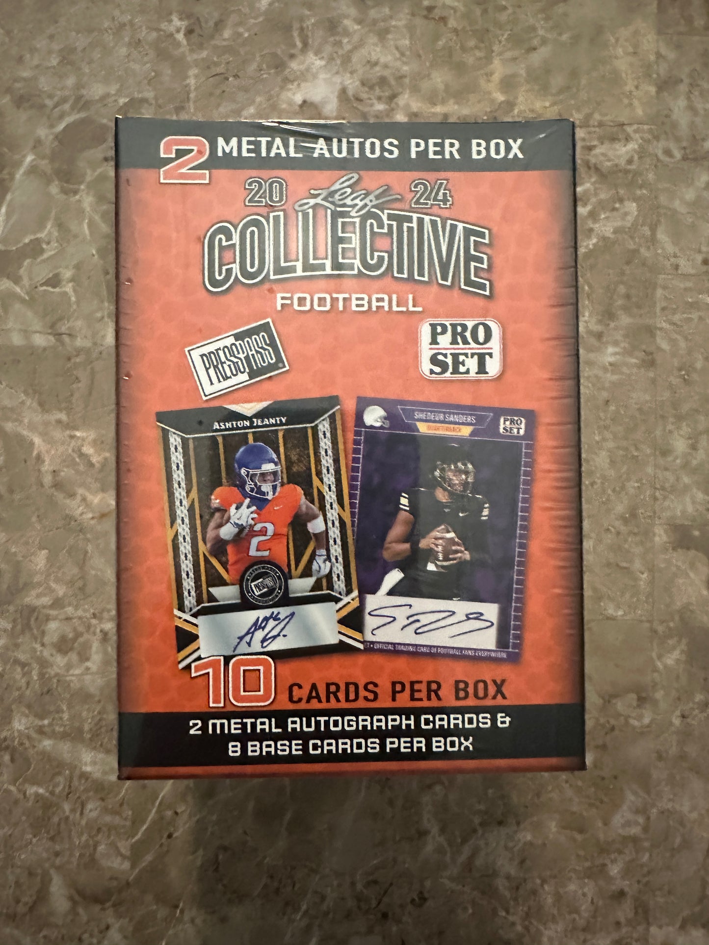 2024 Leaf Collective Football Blaster Box - 2 Autos - Shadeur Sanders