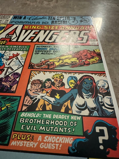 Avengers Annual #10 Newsstand VF- 7.5 (Marvel Comics 1981) - Unpressed