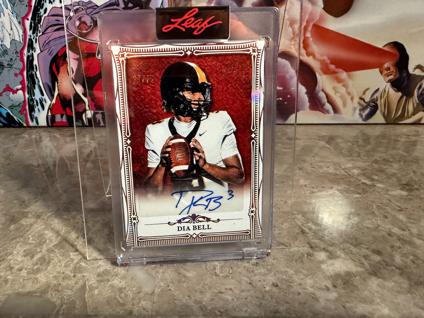 Dia Bell 2026 Leaf Art of Sport Base Auto Bronze /35
