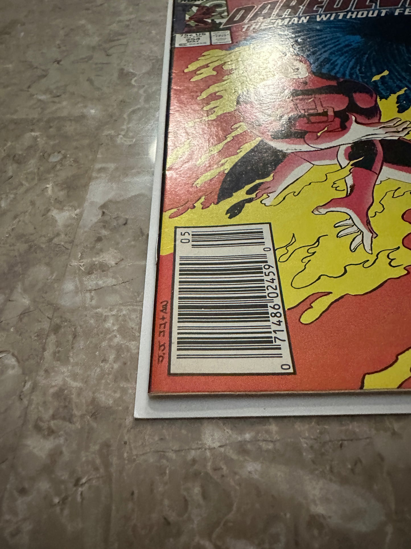 Daredevil #254 Newsstand VG/FN 5.0 (1988 Marvel) - Nice copy for grade