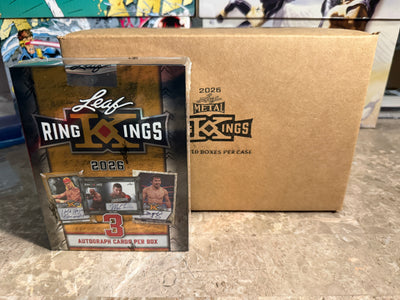 2026 Leaf Metal Ring Kings Hobby 10-Box Case