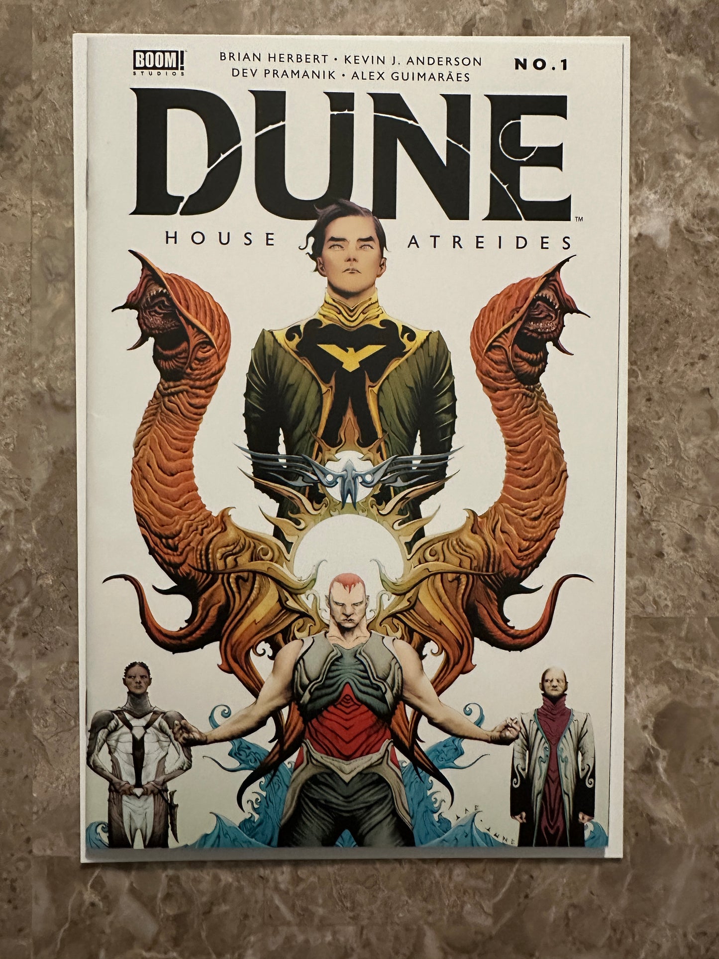Dune House Atreides #1-5 Starter Set 1st Prints 9.4-9.8 (2020 Boom)