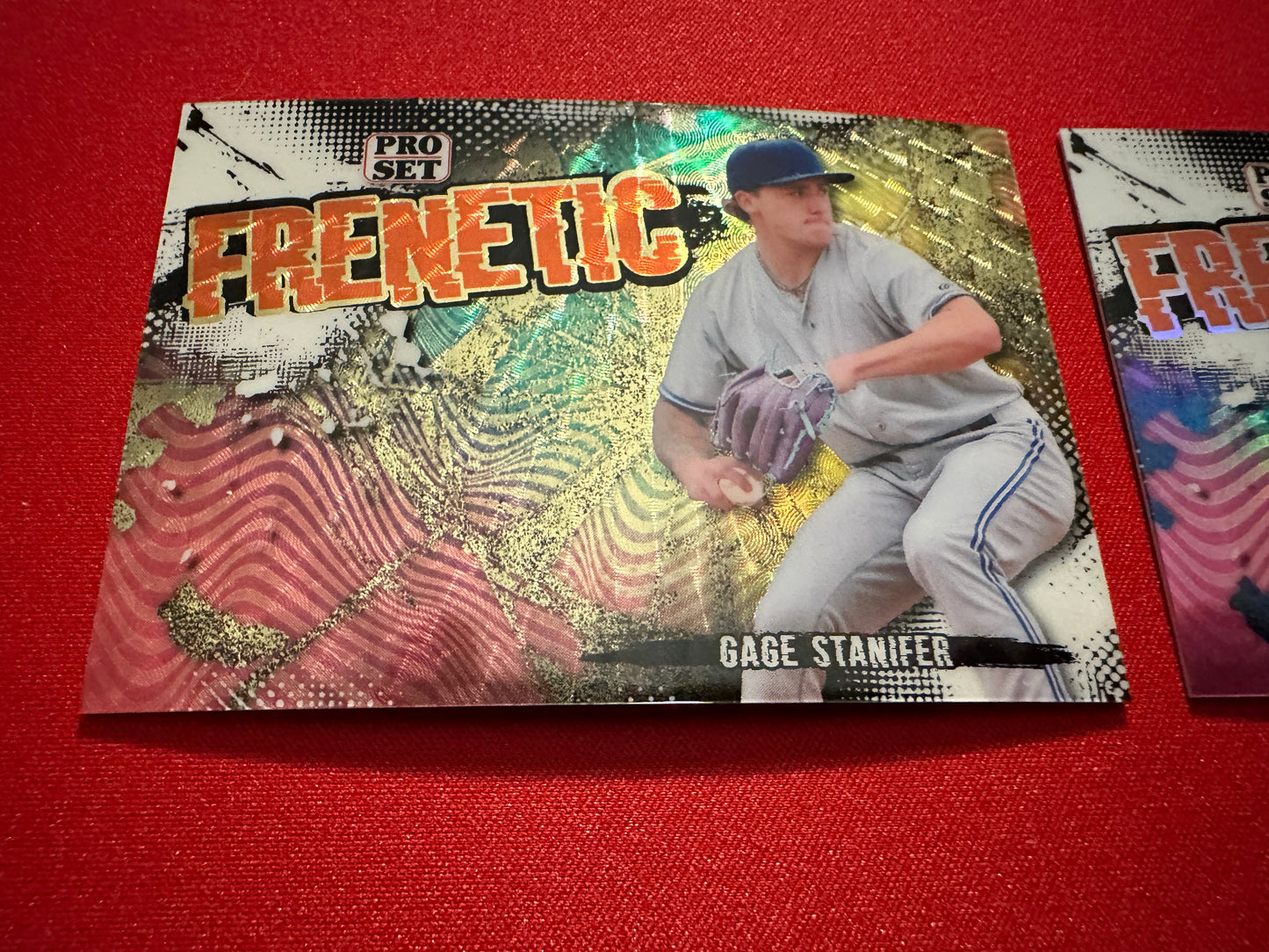 Gage Stanifer 2026 Leaf Pro Set Frenetic 1/1 Super Gold & Blue AUTO /10 LOT