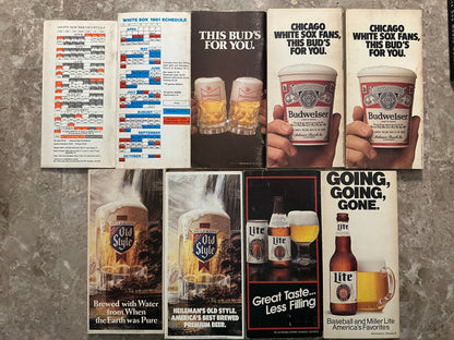 Chicago White Sox Media Guides 1965-2000 + Extras