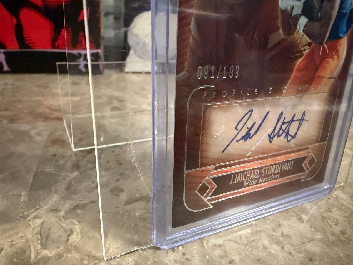 J. Michael Sturdivant 2025 Panini Silhouette Football Profile Signatures /199