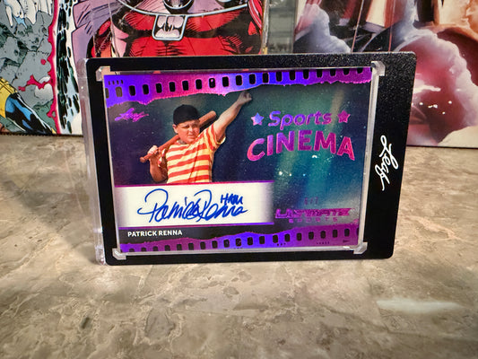 Patrick Renna 2026 Leaf Ultimate Sports Sports Cinema Auto Pink Sandlot Ham /7