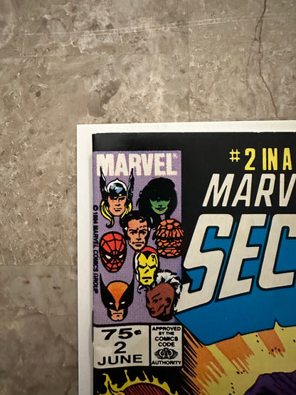 Marvel Super Heroes: Secret Wars #2 FN+ 6.5-7.0 (Marvel Comics 1984)