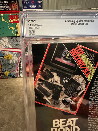 Amazing Spider-Man #300 CGC 9.4 (Marvel 1988) - New Case