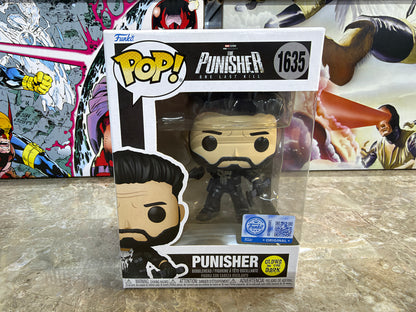 Funko Pop! Marvel: The Punisher (One Last Kill) #1635 Vinyl Figure Glows
