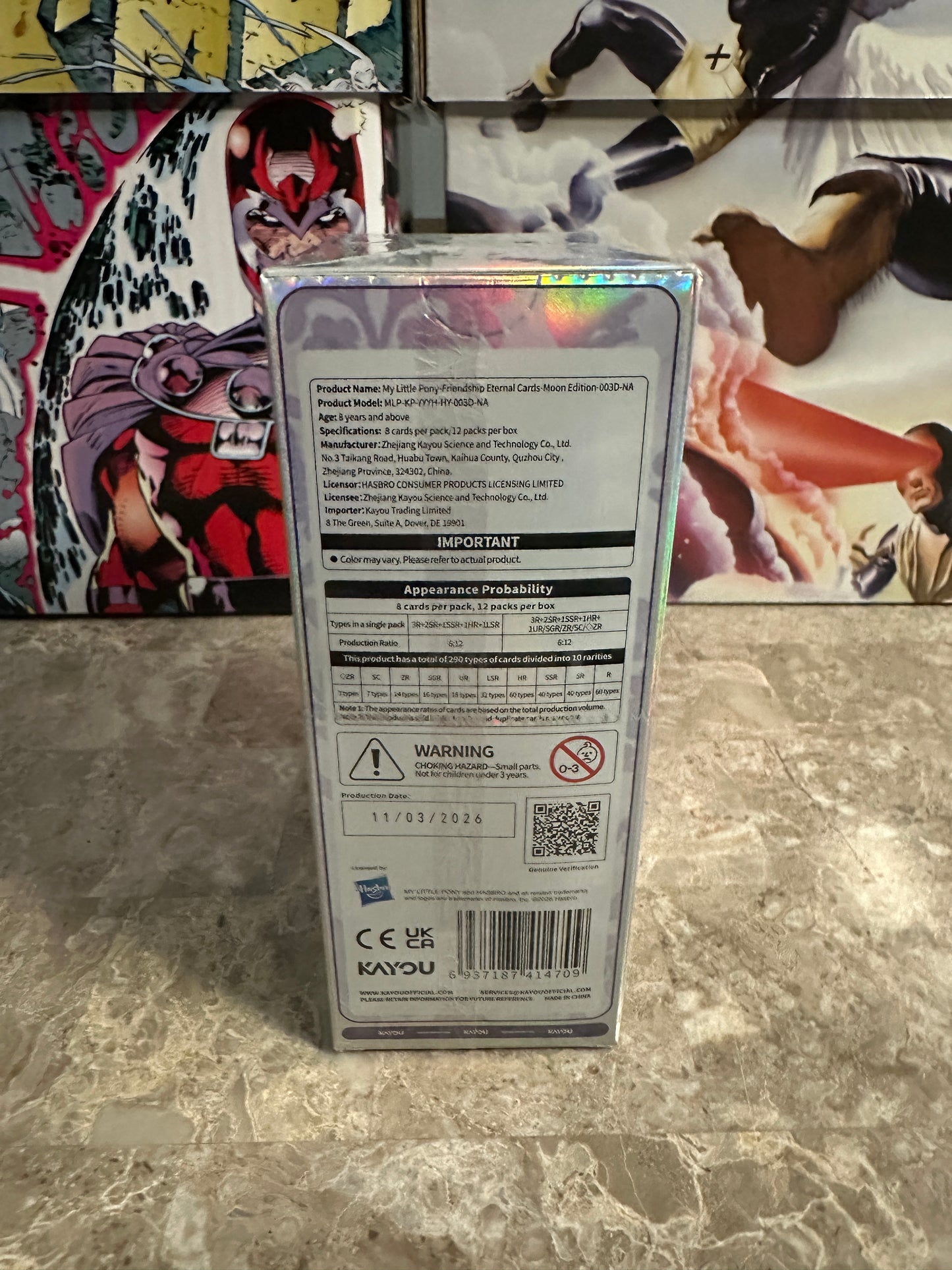 🦄 My Little Pony: Friendship Eternal Cards (Moon Edition) – Platinum 03 Series Booster Box