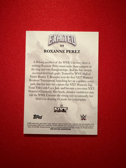 Roxanne Perez 2026 Topps Exalted WWE Exalted Base #69