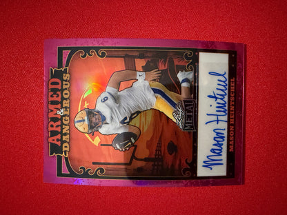 Mason Heintschel Leaf Metal Football Armed & Dangerous Auto Pink /6