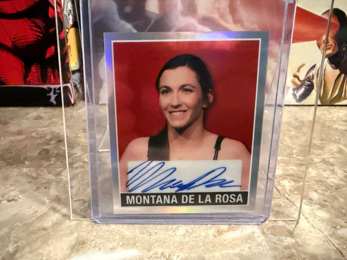 Montana De La Rosa 2026 Leaf Metal Ring Kings 1948 Auto Red 4/4 Bookend