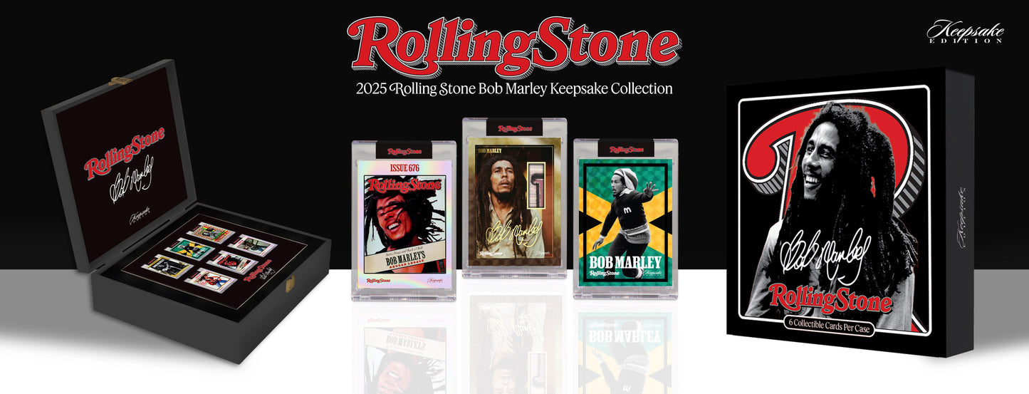 2025 Rolling Stone Bob Marley Keepsake Premiere Wooden 6 Box Case Presale (1/21)