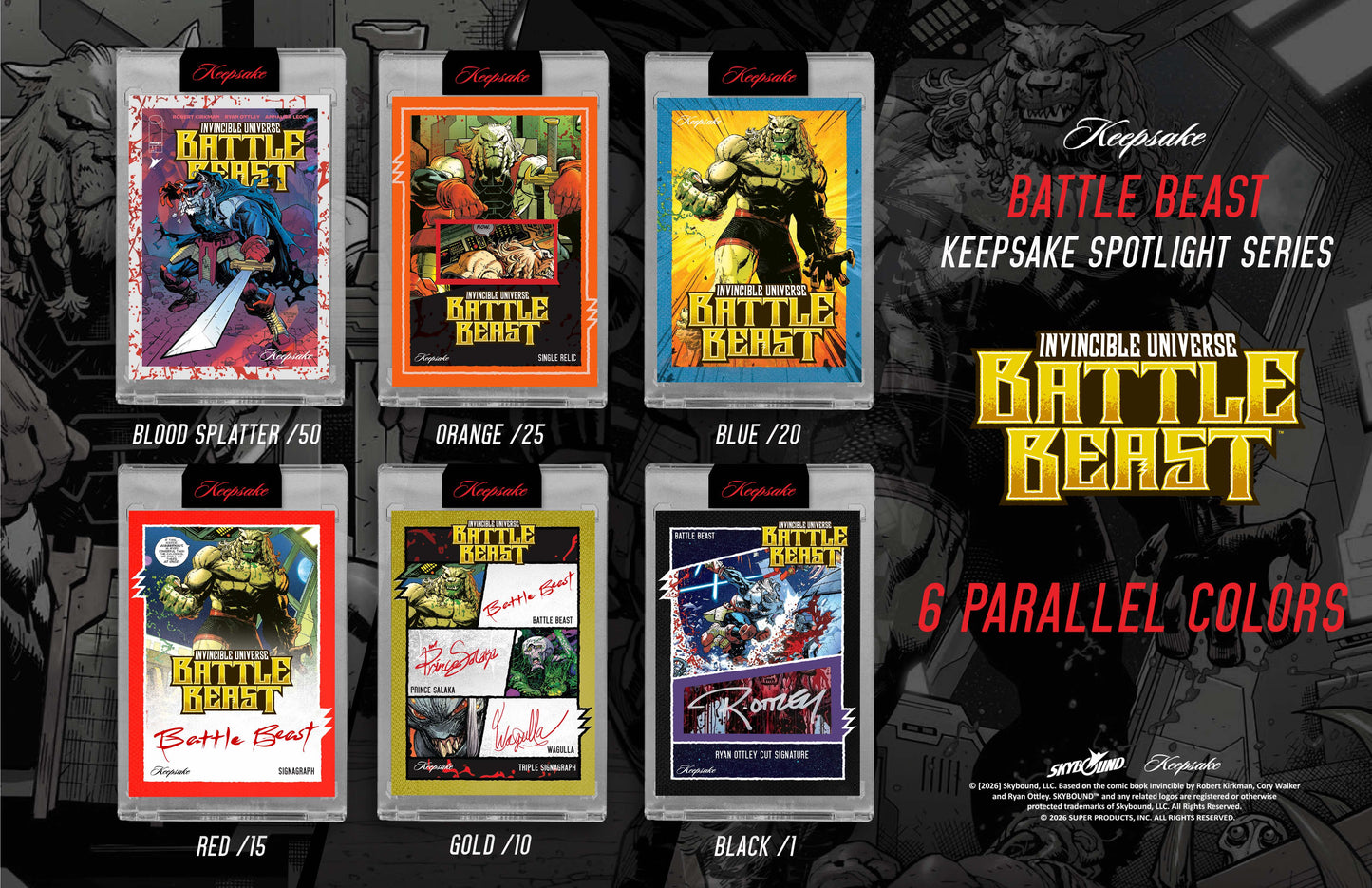 2026 Battle Beast 1st Edition Keepsake Spotlight Series Presale (6/22/2026)