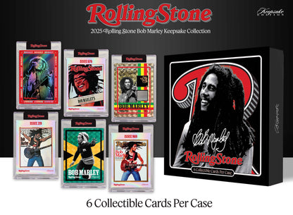 2025 Rolling Stone Bob Marley Keepsake Premiere Wooden 6 Box Case Presale (1/21)