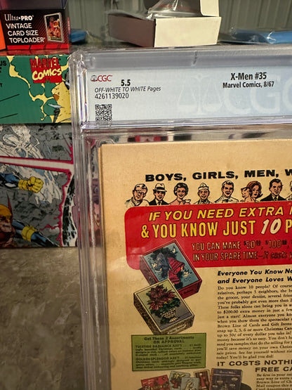 X-Men #35 CGC 5.5 (Marvel 1967)