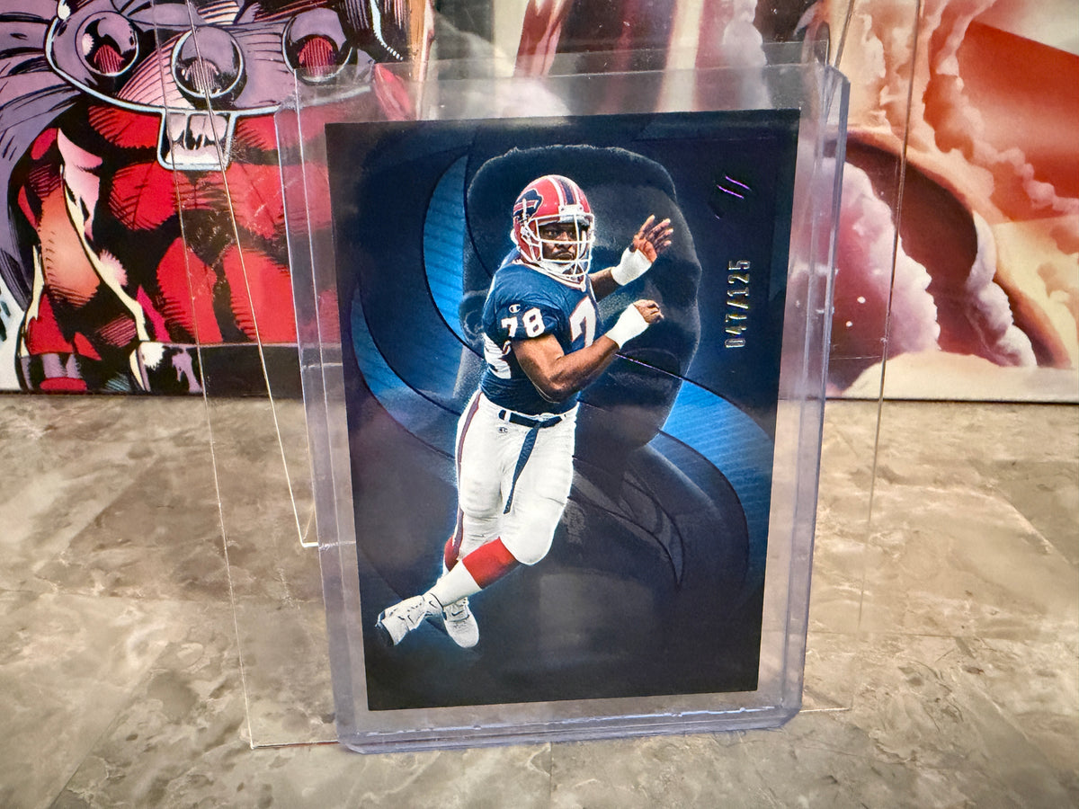 Bruce Smith 2025 Panini Silhouette Football Base Purple /125 #67