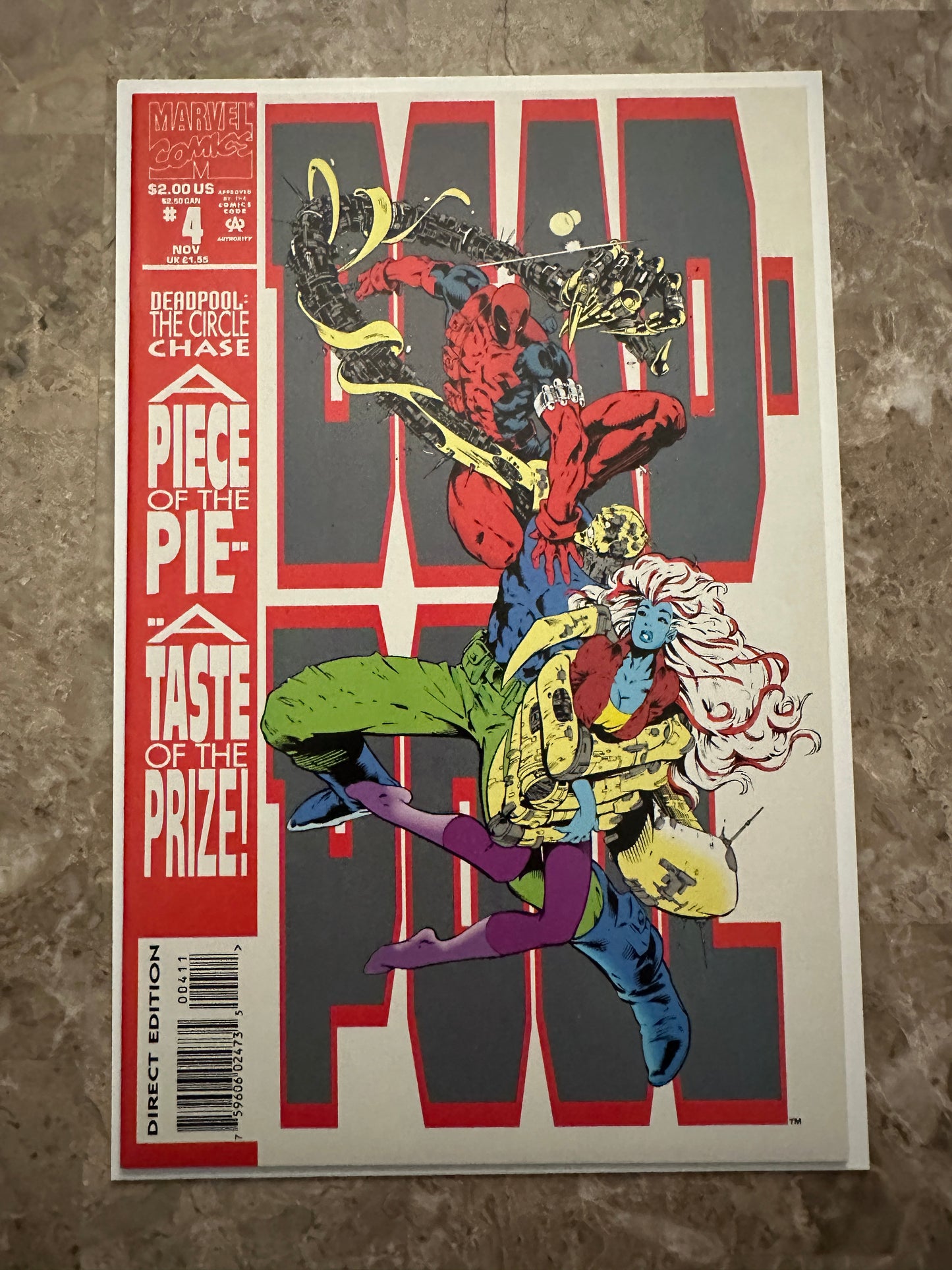 Deadpool #4 NM- 9.2 (1993 Marvel)