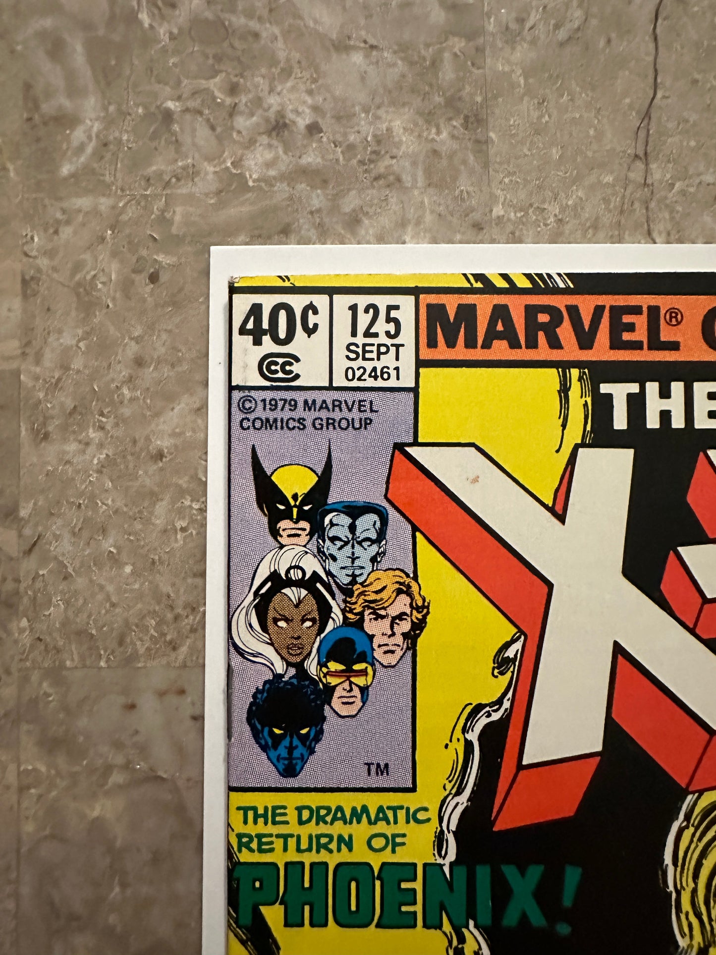 X-Men #125 Newsstand VF- 7.5 (Marvel Comics 1979) - Glossy copy