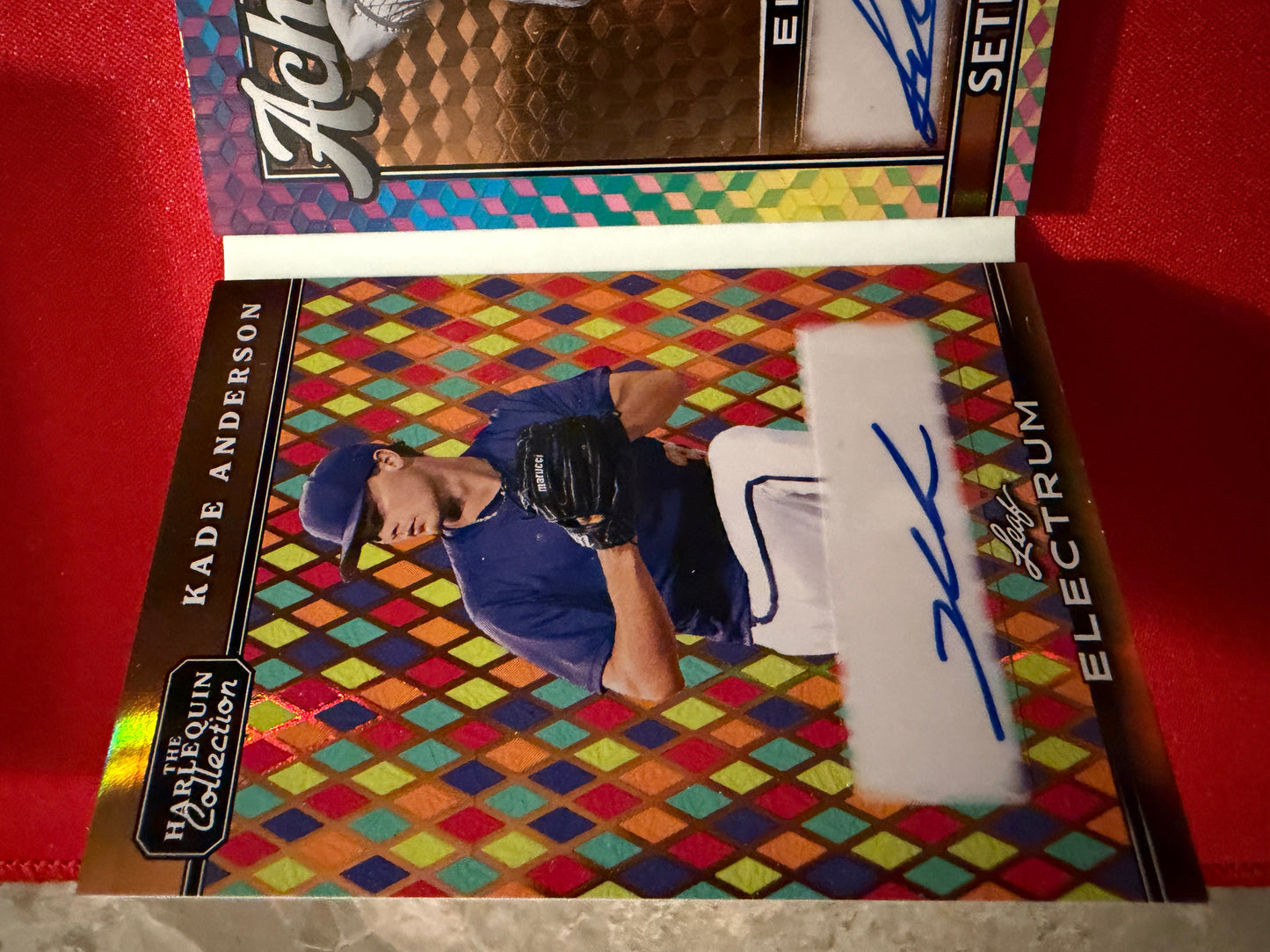 Kade Anderson / Seth Hernandez / Arnold / Doyle 2026 Leaf Electrum Collection 4 Auto Booklet
