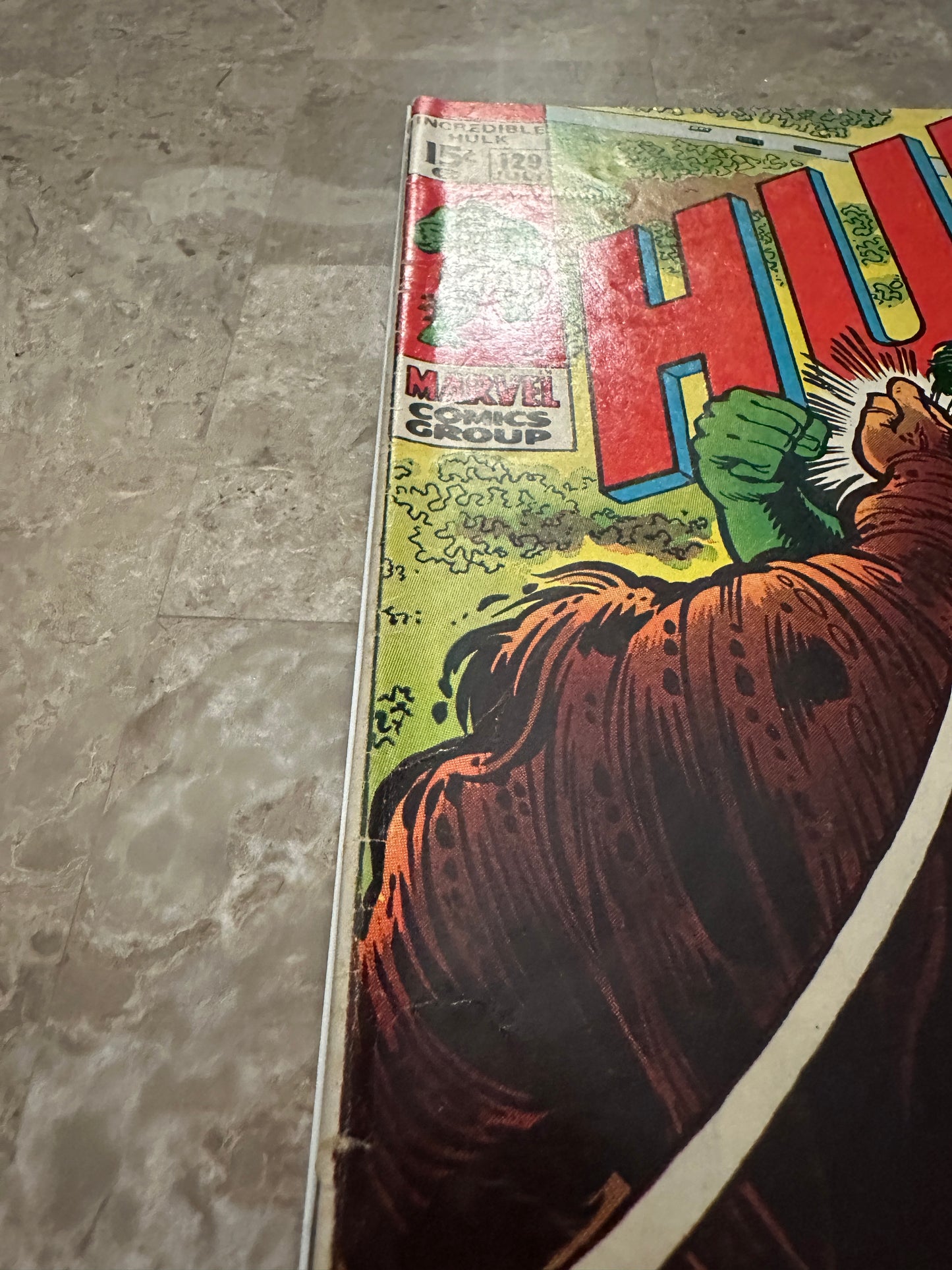 Incredible Hulk #129 VG+ 4.5 (Marvel 1970)
