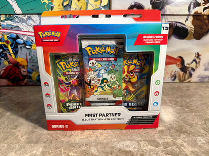 🐹 Pokémon TCG: First Partner Illustration Collection – Series 2 Box