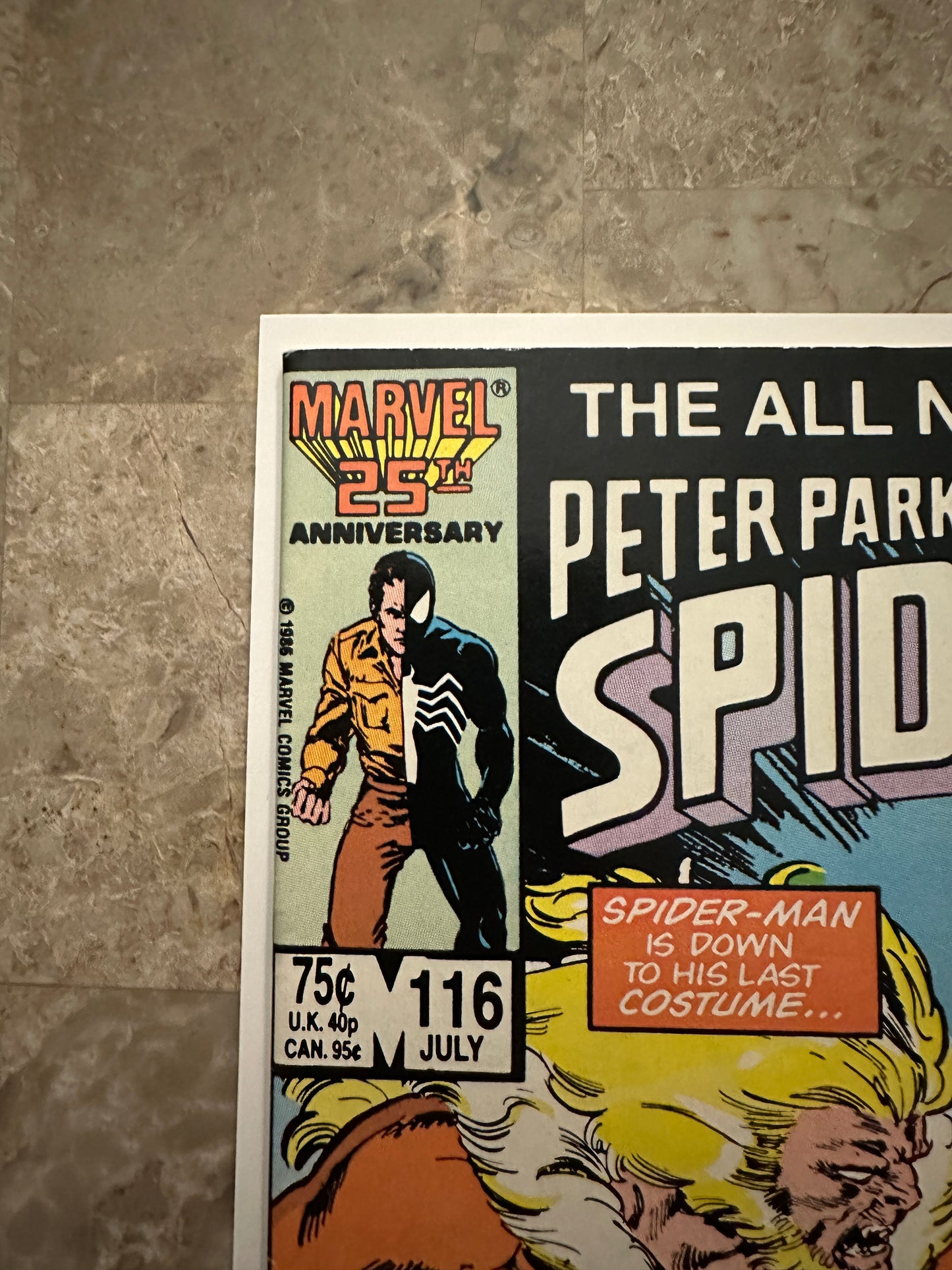 Spectacular Spider-Man #116 VF- 7.5 (1986 Marvel)