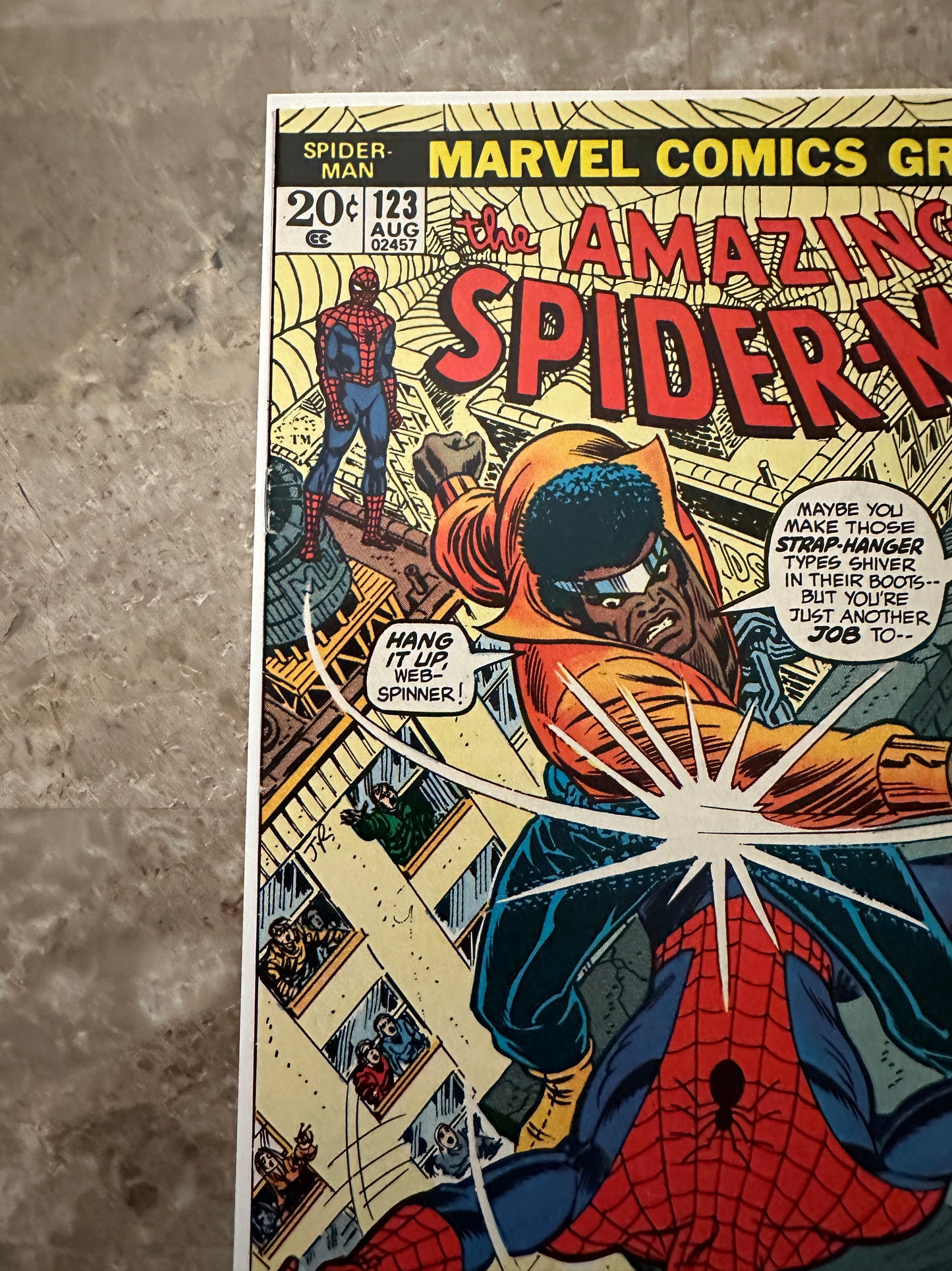 Amazing Spider-Man #123 VF+ 8.5-9.0 (Marvel Comics 1973)
