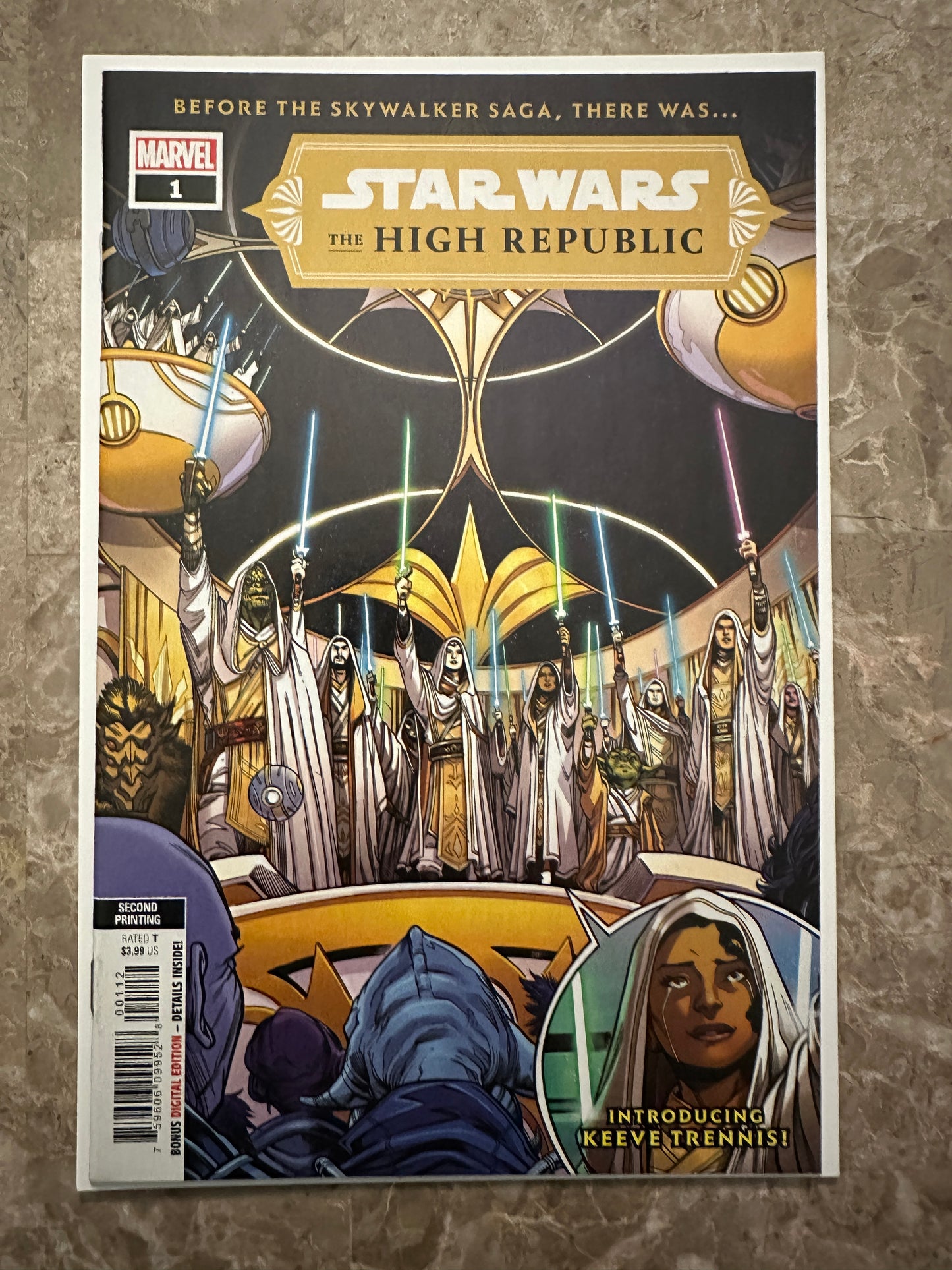 Star Wars: The High Republic #1 2nd Print NM- 9.2 (2021 IDW)