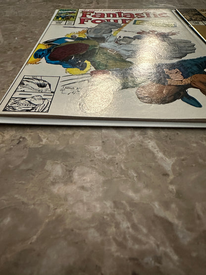 Fantastic Four #348 1st and 2nd Gold Print High Grade (1991 Marvel)