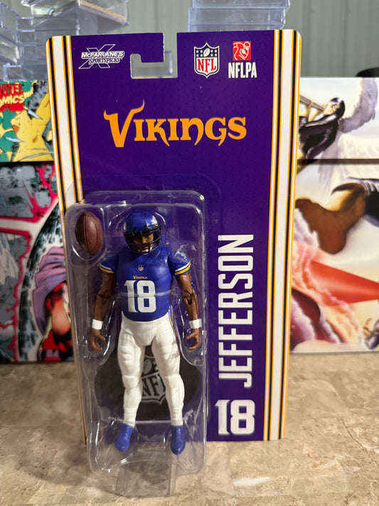 McFarlane's SportsPicks NFL Justin Jefferson (Minnesota Vikings) 7-Inch Figure