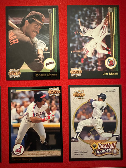 1993 Upper Deck 5TH ANNIVERSARY Complete Insert Set 1-15 - Griffey/Ryan