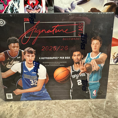 2025-26 Topps Signature Class Basketball Jumbo Box